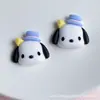 Adesivo de copo 3D tridimensional Pacha dog criativo DIY grampo de cabelo feito à mão desenhos animados fofos acessórios de resina atacado