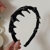 Diadema Ondulada de Pedrería Estilo Coreano para Mujer 2025 Nueva Diadema Coreana Esponjosa de Corona Alta Lujo Ligero Antideslizante Accesorio para el Cabello para Lavarse la Cara