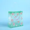 Bolsa Transparente de PP com Logo Personalizado Sacola Plástica para Roupas Sacola para Lanches Casamento Doces Sacola para Presente Sacola de Embalagem para Lembranças Feita Sob Medida