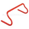 Atacado de fábrica de novos suportes de barreiras combinados, suportes de barreiras pequenos, suportes em forma de U, barreiras de treinamento para crianças, barreiras de salto com tubo curvo
