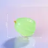 Simulación de paisaje en miniatura, bolsa sorpresa de frutas que brillan en la oscuridad, accesorios de decoración DIY con pegamento de crema temática de alimentos, figuras de resina para escritorio