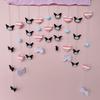 Dumbo Kulomi Cortina de Puerta para Dormitorio Infantil Puerta de Habitación Infantil Explosiones Corazón Femenino Decoración de Pared Cortina Colgante sin Perforaciones