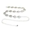 Corrente de Cintura Versátil Vintage para Mulheres, Corrente Corporal de Sol de Metal para Cintura, Acessório de Cintura para Vestido Estilo Étnico Europeu e Americano Transfronteiriço