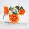 3 Flores de Dália Grandes Atacado para Decoração de Casamento, Flores Artificiais para Salão de Casamento, Flores Artificiais para Decoração de Corredor, Flores de Seda, Flores Artificiais de Dália