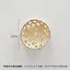 Arte de Bambu Xin Sheng Formato de Zongzi Decoração Trançada de Bambu DIY Estilo Chinês Auspicioso Artesanato Criativo Material de Arte Floral Trançado Feito à Mão