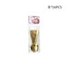 Amazon Transfronterizo 1010 Acero Inoxidable Vajilla Supermercado Set de 6 Piezas/24 Piezas Cuchillo, Tenedor y Cuchara para Comida Occidental 6 Piezas Bolsa de PVC
