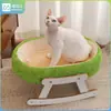 Ninho de Gato Fada Meow Almofada de Gelo Agitador Rede para Gato Tapete de Dormir Verão Fresco Fofo Especial Suprimentos para Gato Pet