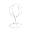 Estante de Exhibición de Sombreros de Hierro Listo para Usar del Fabricante Soporte Metálico para Sombreros Estante para Sombreros Negro Dorado Blanco Estante para Tienda de Sombreros