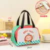 Bolsa Térmica para Marmita para Estudantes e Trabalhadores de Escritório, Bolsa de Almoço, Bolsa Térmica, Bolsa de Mão com Folha de Alumínio Espessa, Bolsa Térmica Fofa para Marmita
