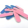Tira frotadora de uñas pequeña para el hogar, tienda de uñas, herramienta pulidora de uñas, color azul pálido, lima para cuidado de uñas