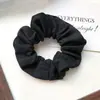 Scrunchie de tecido com estampa de leopardo retrô americana, estampa de cobra e padrão de ondas para mulheres, elástico de cabelo básico versátil de alta elasticidade