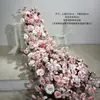Decoração de Flores em Cascata Adereços de Casamento Salão de Banquetes de Hotel Arco Lunar Floral Borboleta de Ferro Paisagismo Display de Shopping