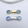 Cobre Chapado en Oro Zirconia de Alta Retención de Color Broche Multiusos Accesorios para Broches de Pulsera y Collar Hechos a Mano con Cuentas Broche de Correa de Reloj
