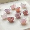 Jade Natural Tianshan com Furo Acessórios de Coelho Artesanal DIY Pulseira de Contas Pingente Pequenos Acessórios Venda por Atacado