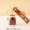 Llavero Capibara Colgante de Peluche Regalo Adorno de Dibujos Animados Colgante de Capibara Creativo Lindo para Colgar en Bolsa Regalo