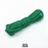 Cuerda de poliéster y algodón de alta calidad, color, cuerda de algodón redonda de 6 mm, cuerda para la cintura de la ropa, cuerda para gorro de suéter, cordón para pantalones de playa