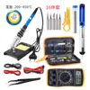 Set de soldador de 60W con temperatura ajustable y interruptor, soldador 906, un kit de herramientas especializado para soldadura y reparación