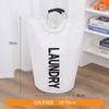 Bolsa de Lavandería de Tela al por Mayor del Fabricante Cesta para Ropa Sucia Mango de Aluminio Plegable Cubo de Almacenamiento para Artículos Varios Portátil para el Hogar Juguetes