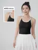 Sujetador Deportivo Spicy Girl para Jóvenes con Espalda en U y Copas Integradas No Necesita Usar Sujetador Camiseta sin Mangas de Yoga Ropa de Fitness Pilates Texto