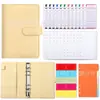 Cuaderno Macaron A6 con Cubierta Extraíble, Diario, Planificador, Bloc de Notas, Libro para Ahorrar Dinero