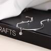 Serie Gipsophila Pulsera de Zirconia para Mujer Lujo Ligero Nicho Exquisita 2024 Nuevo Pulsera para Novia Regalo para Novia