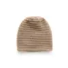 Gorros de cachemira al por mayor, gorros de punto cálidos y gruesos de color liso versátiles para mujer, regalos para ir de compras