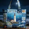 Bolso de Hombro Acolchado de Algodón de Moda con Estampado Digital 3D Modelo Nuevo 2026 para Comercio Electrónico Transfronterizo