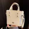 Bolsa Plissada de Mão de Alta Qualidade 2025 Primavera Nova Moda Bolsa Feminina Bolsa Balde Simples Bolsa Transversal Brilhante