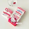 Toallitas Húmedas Mini Originales Sanrio Hello Kitty Tamaño Estudiante Portátiles para Limpieza de Manos y Boca