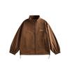 Ordenado Otoño Nuevo Simple Retro Chaqueta Cargo Unisex Holgada Chaqueta JK588