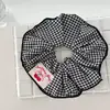Scrunchies de Tecido Coreano Retro de Alta Qualidade para Outono e Inverno para Mulheres, Acessórios de Cabelo Versáteis de Estilo Preguiçoso para Rabo de Cavalo Baixo