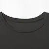 Z Estilo Europeo y Americano Transfronterizo 2026 Nueva Moda Elegante Ropa para Mujer al por Mayor Camiseta de Manga Corta con Letras Delanteras 4174012