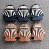 Mini Kalimba Popular Transfronteriza Piano de Pulgar 8 Notas Llavero de Celebridad de Internet Piano de Dedo Suministro Directo de Fábrica