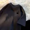 Camiseta de Hombre de Verano con Estampado de Calle Americana de Moda, Manga Corta, Tops de Media Manga, Camiseta Holgada Oversize