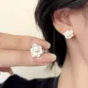 Pinzas para Orejas Estilo Coreano Sin Perforación, Pendientes de Diseño Genial para Mujer, Pinzas para Cartílago de Oreja de Mariposa con Borla Larga de Perlas, Gama Alta