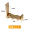 Gancho Oculto para Ropa de Aleación de Aluminio, Gancho Individual Invisible sin Taladro, Gancho Plegable para Ropa con Cabeza Redonda