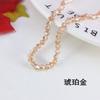 Direto da fábrica 3/4mm diamante contas pontiagudas contas de vidro de cristal chapeamento de cor personalidade diy jóias acessórios contas soltas