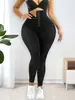 Calça Legging Esportiva Europeia e Americana Plus Size Popular com Botões, Modeladora Shark, Levanta Bumbum Feminino