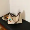 Bolso de Hombro Cruzado de Moda para Mujer 2026 Nuevo Moda de Verano Bolso de Hombro Simple Estilo Coreano Nicho Bolso Cruzado para Viajes