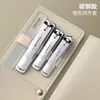 Alicate de Unha de Precisão Alemã Novo Modelo Conjunto de 5 Peças para Uso Doméstico, Limpador de Ouvido, Conjunto de Alicates de Unha, Alicates de Unha para Pedicure, Tesoura de Unha