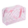 Bolsa de almacenamiento de PVC de suministro directo de fábrica, bolsa de cosméticos de gran capacidad, bolsa de maquillaje portátil, bolsa de viaje, bolsa de lavado portátil
