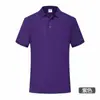 Camisa Polo de Solapa de Verano Camisa Publicitaria Personalizada Estampado de logo Ropa de Trabajo Camiseta de Manga Corta Ropa de Grupo para Hombres Bordado de Ropa de Trabajo