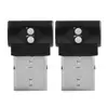 Mini Luz Nocturna Enchufable LED USB para Coche Luz de Ambiente Sin Modificación Luz de Ambiente de Coche con Gradiente de Colores