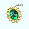 Fabricante Metal Acrílico Prato de Flor Porta Diamantes Suporte Inferior Prato de Flor Colorido Fivela de Diamante Acessórios de Joalheria Prato de Flor Dourado Strass