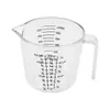 Copo plástico com escala copo medidor se colher de medida para assar copo medidor 150ml300ml