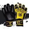 Fútbol Portero Portero Transpirable Niños Estudiantes de Primaria Protección para Dedos Antideslizante Profesional Adulto Equipo Ropa de Entrenamiento Guantes Resistentes al Desgaste