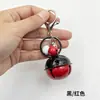 Chaveiro de sino bicolor, fecho lagosta, disponível em vários tamanhos, um acessório versátil para bolsas, sino grande, atacado, perfeito como um pequeno presente para feriados