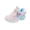 Zapatos Deportivos para Niñas, Zapatos de Malla Transpirables para Niños, Nuevos Modelos de Primavera y Otoño, Zapatos de Princesa para Niñas, Zapatos Ligeros con Suela Suave que se Iluminan, Zapatos tipo Papá