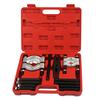 12 piezas de combinación de separador extractor mecánico de doble disco tipo disco de tracción extractor extractor de código de tracción portabrocas extractor de rodamiento exterior de caja de cambios