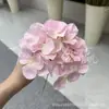 Flores Artificiais, Buquê de Hortênsia com 5 Cabeças, Verão Infinito, 27 Peças, Materiais Florais para Decoração de Casamento e Casa, Flores de Cinco Cabeças